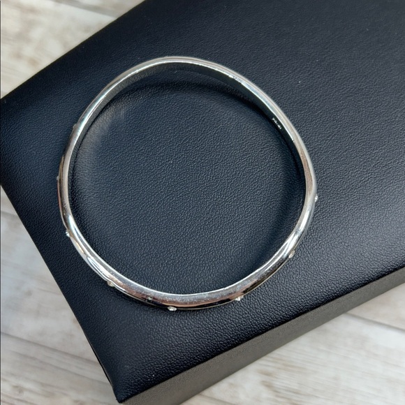 Monet Bangle Bracelet with Gem Accents - Picture 2 of 8